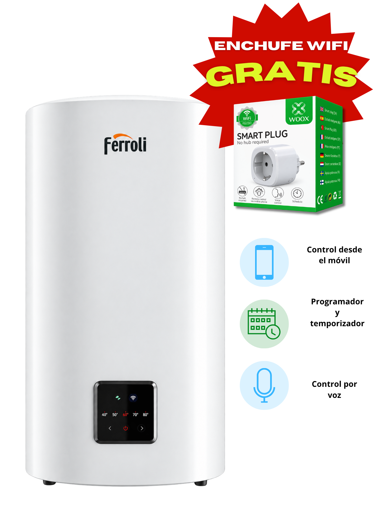 Promoción: enchufe inteligente WiFi gratis
